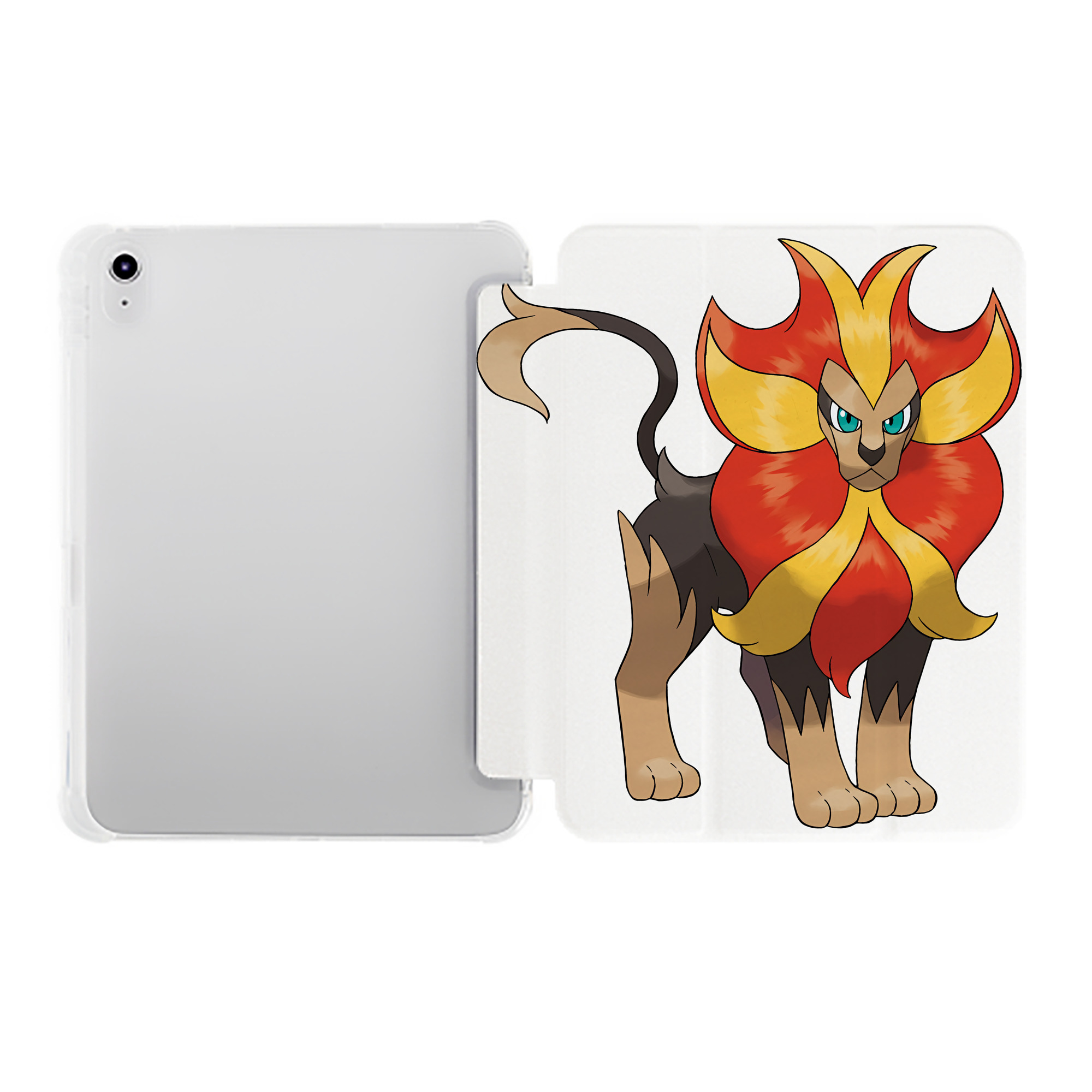 （画像用） ポケットモンスター Pokémon IPad ケース ペン収納付き 三つ折りスタンド PUレザー×シリコン 対応機種9.5/10.5/10.9インチ
